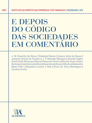 cover image of E Depois do Código das Sociedades Comerciais